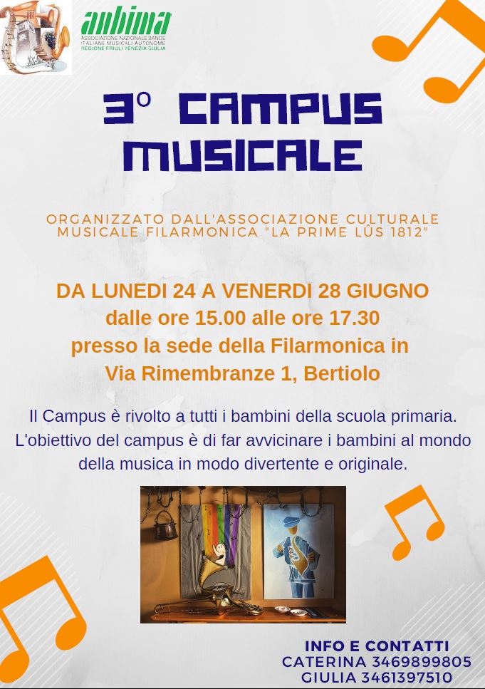 Volantino campus musicale